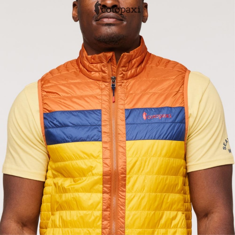 Cotopaxi Capa Insulated Vest Mezcal/Sunset | DZ76-L9-OM