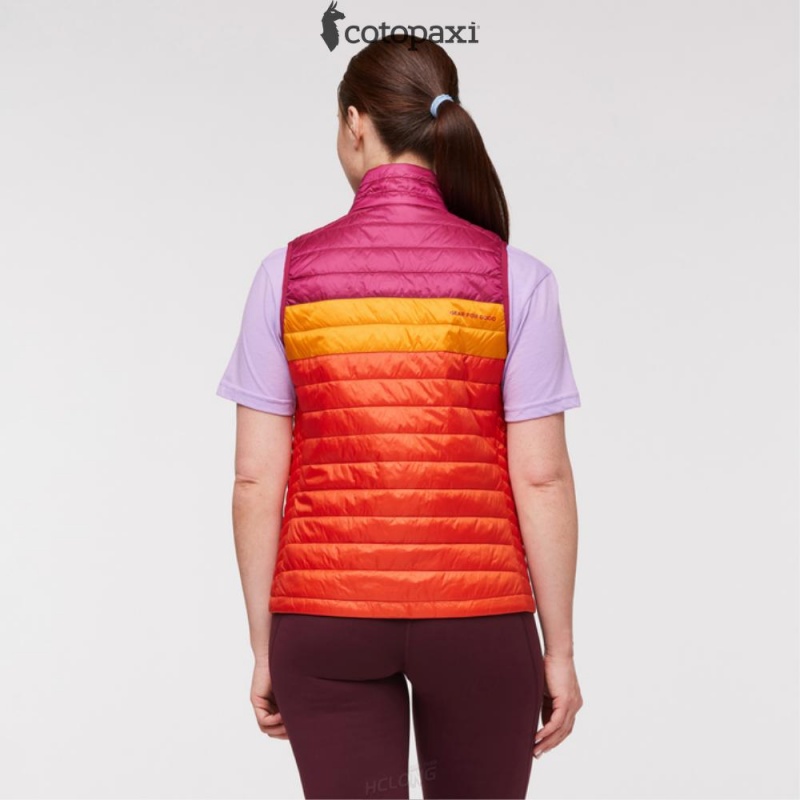 Cotopaxi Capa Insulated Vest Raspberry/Canyon | VR93-L5-PA