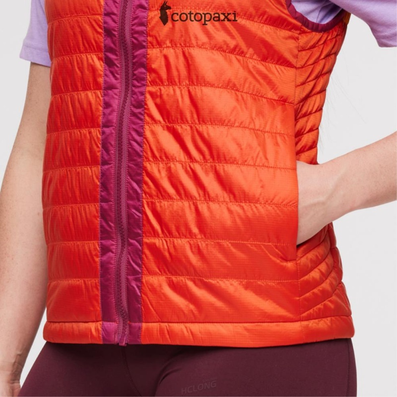 Cotopaxi Capa Insulated Vest Raspberry/Canyon | VR93-L5-PA