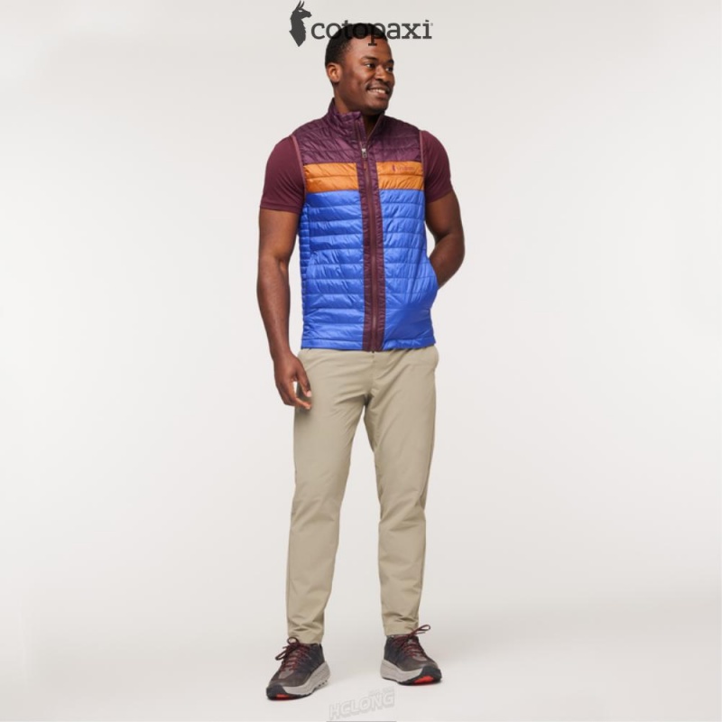 Cotopaxi Capa Insulated Vest Wine/Blue Violet | MG16-R3-UP