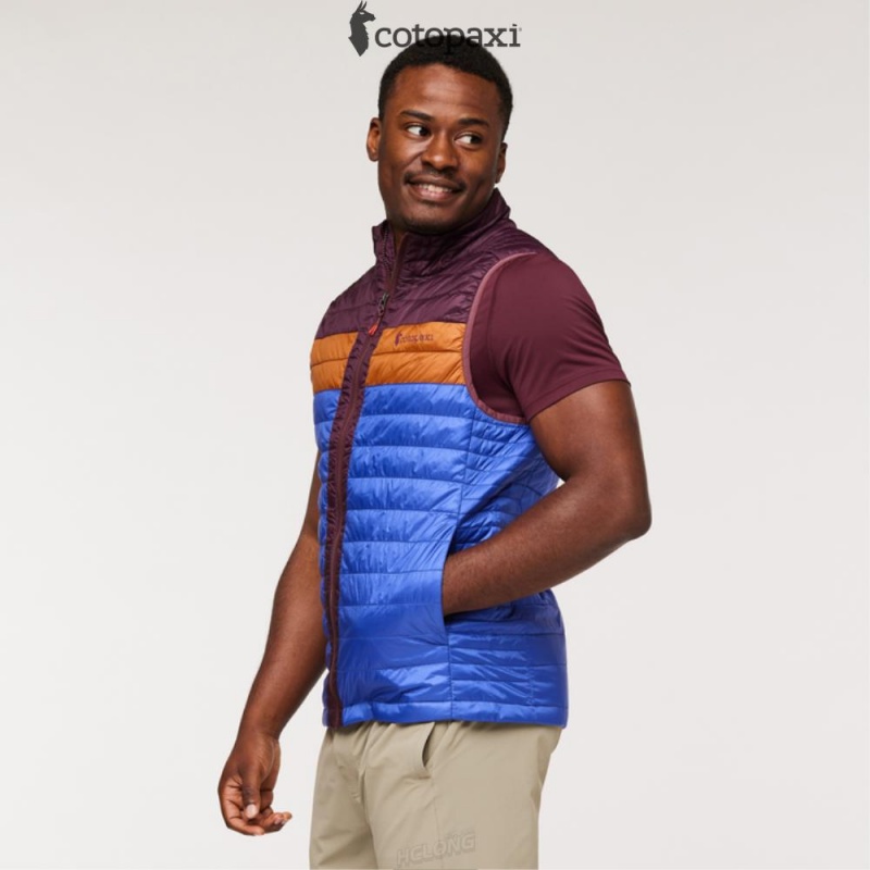 Cotopaxi Capa Insulated Vest Wine/Blue Violet | MG16-R3-UP