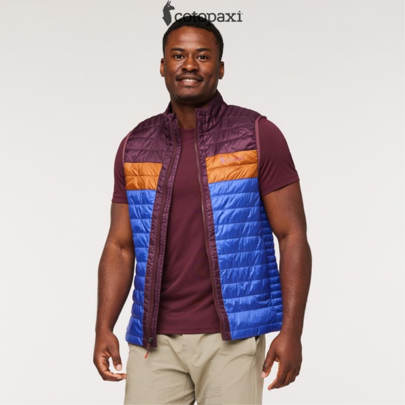 Cotopaxi Capa Insulated Vest Wine/Blue Violet | MG16-R3-UP