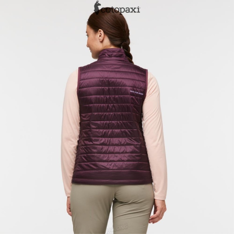 Cotopaxi Capa Insulated Vest Wine | TB77-I4-IL