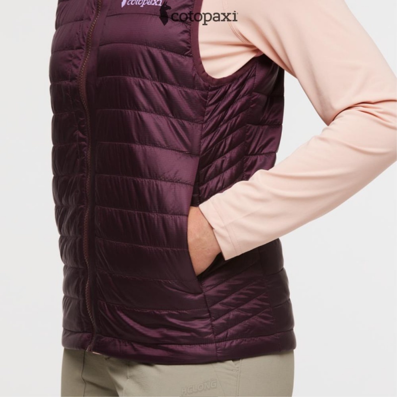 Cotopaxi Capa Insulated Vest Wine | TB77-I4-IL