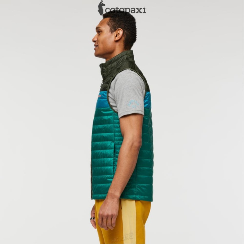 Cotopaxi Capa Insulated Vest Woods/Greenery | AN09-V8-YP