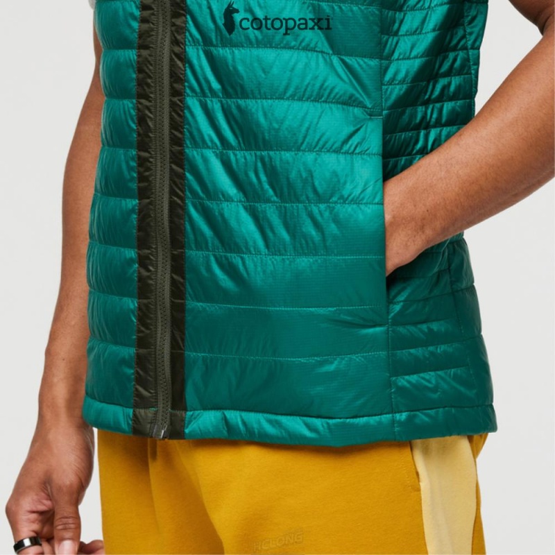 Cotopaxi Capa Insulated Vest Woods/Greenery | AN09-V8-YP