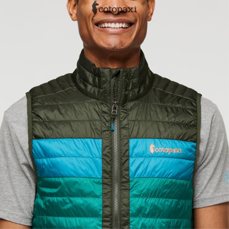 Cotopaxi Capa Insulated Vest Woods/Greenery | AN09-V8-YP