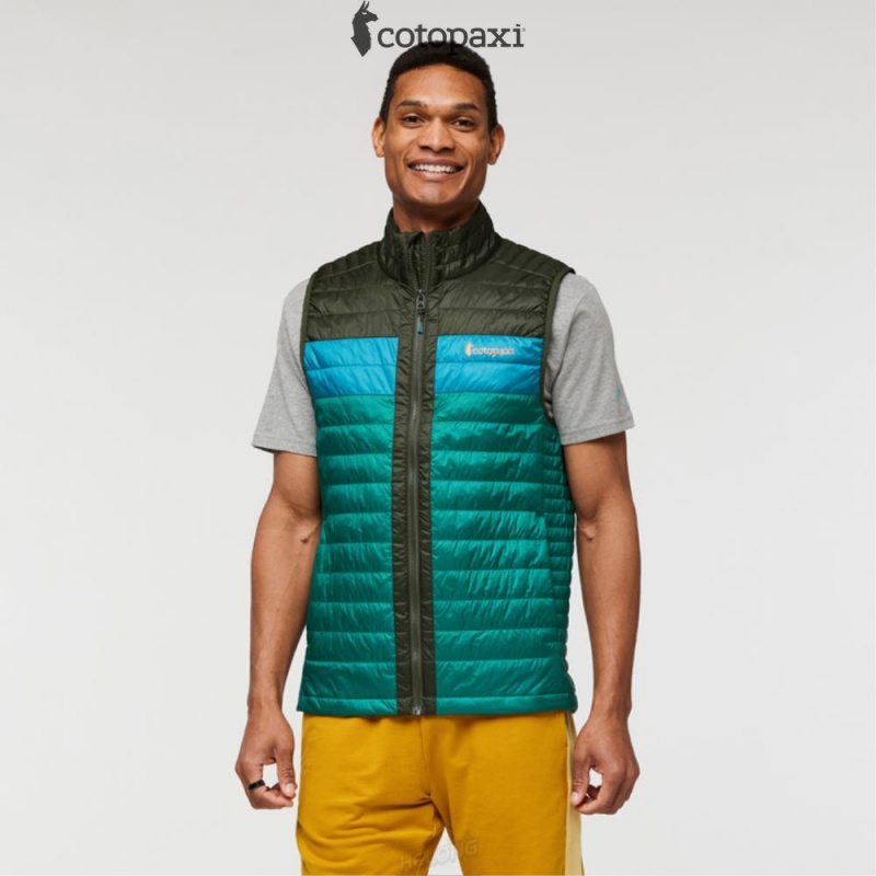 Cotopaxi Capa Insulated Vest Woods/Greenery | AN09-V8-YP