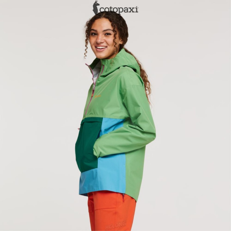 Cotopaxi Cielo Rain Anorak Kelp | NH75-Y6-CG