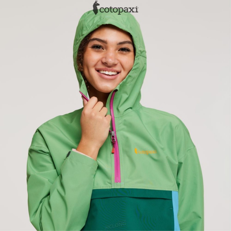 Cotopaxi Cielo Rain Anorak Kelp | NH75-Y6-CG