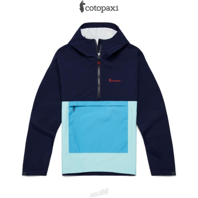 Cotopaxi Cielo Rain Anorak Maritime/Sea Glass | ZI85-D7-SY