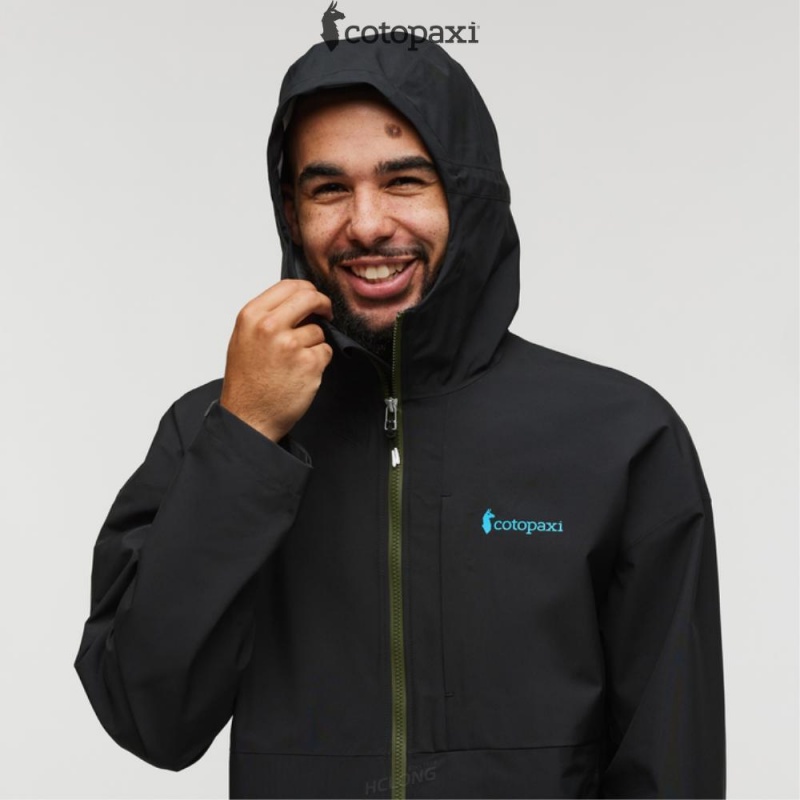 Cotopaxi Cielo Rain Jacket All Black | MD63-V5-NI