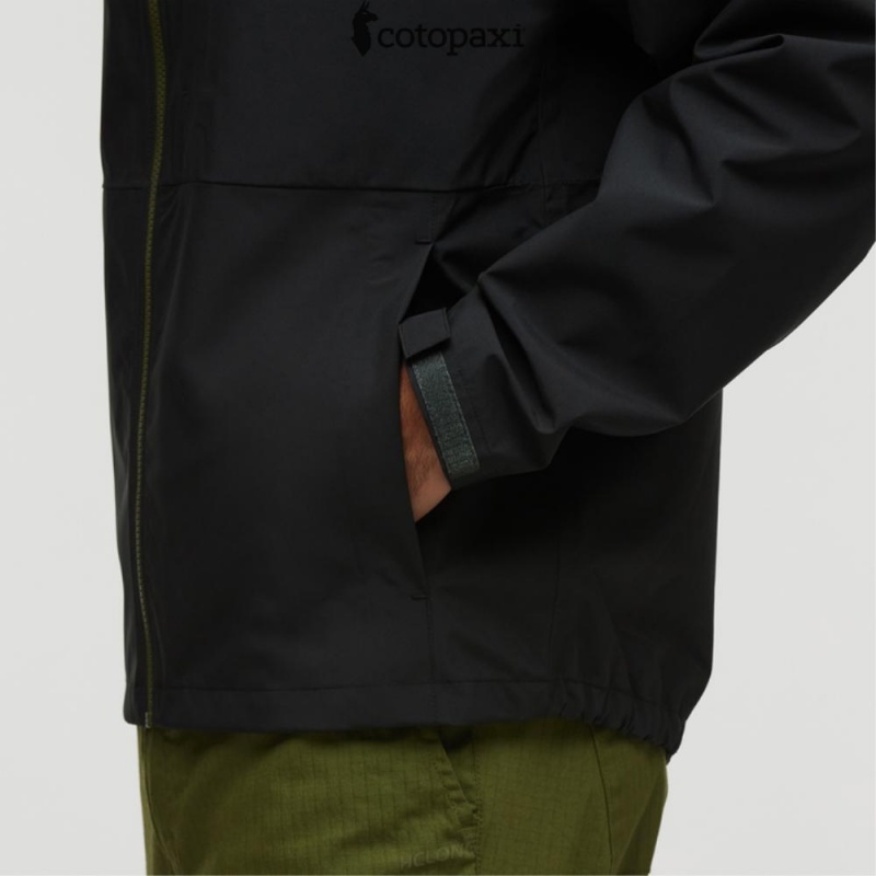 Cotopaxi Cielo Rain Jacket All Black | MD63-V5-NI