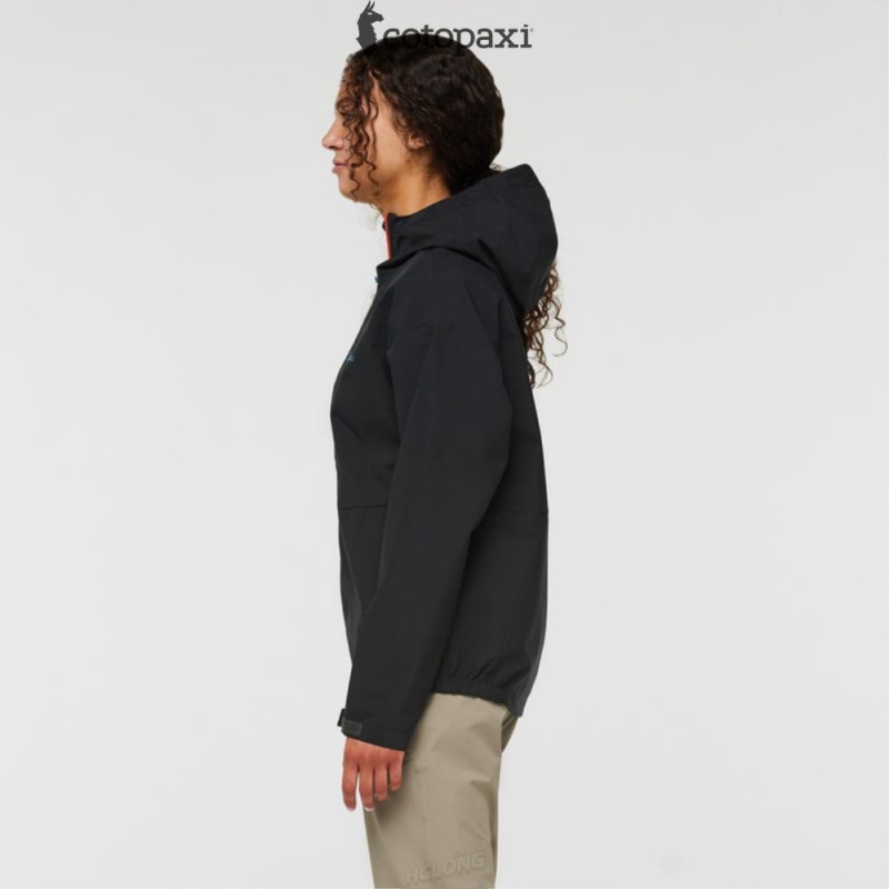 Cotopaxi Cielo Rain Jacket All Black | PK96-A5-GF