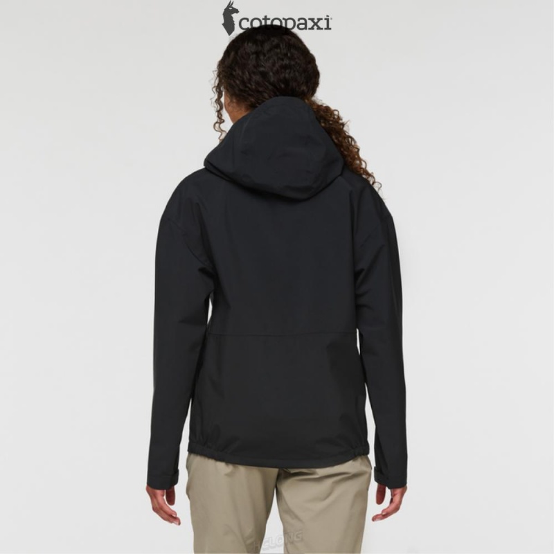 Cotopaxi Cielo Rain Jacket All Black | PK96-A5-GF