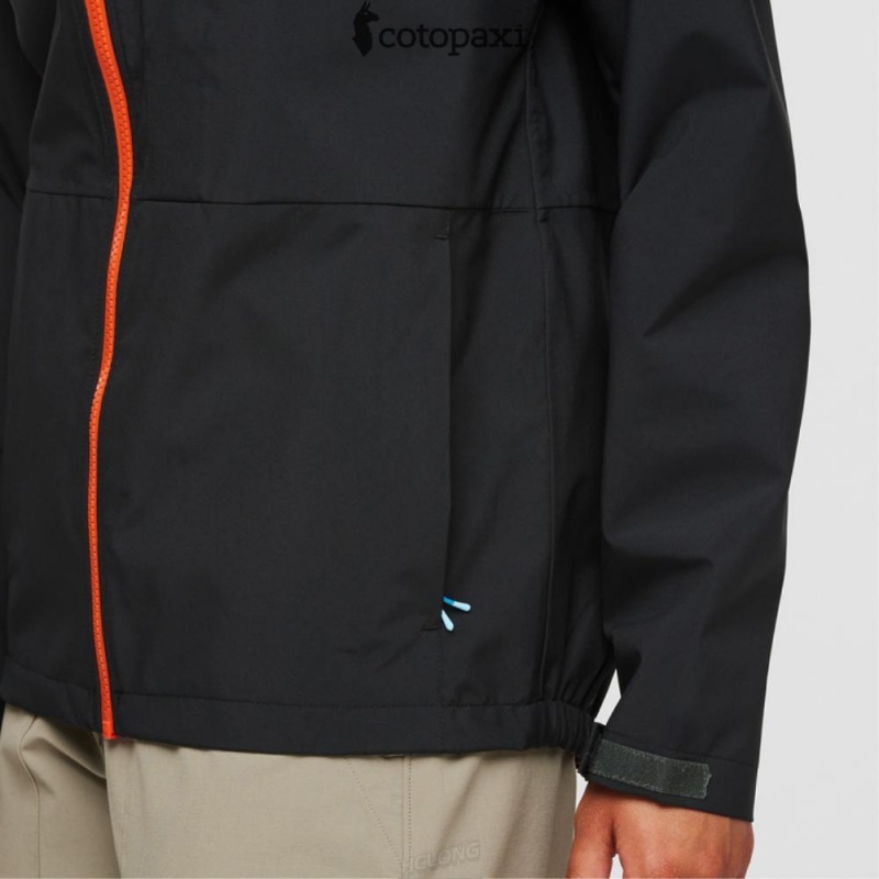 Cotopaxi Cielo Rain Jacket All Black | PK96-A5-GF