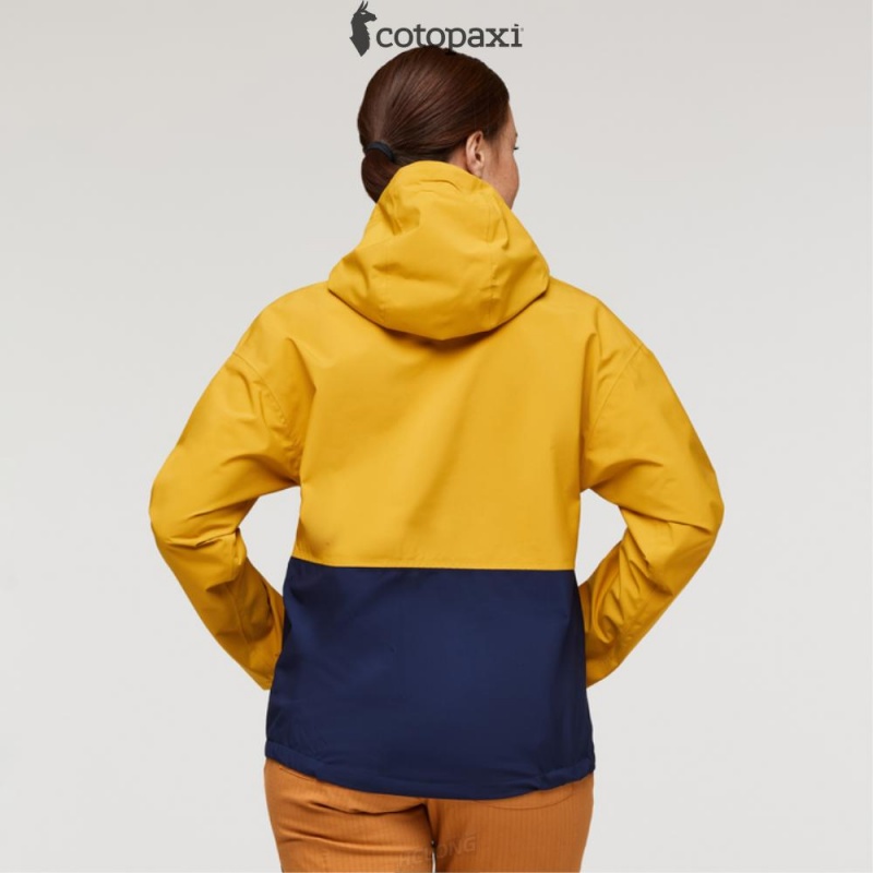 Cotopaxi Cielo Rain Jacket Amber | JD38-F2-HR