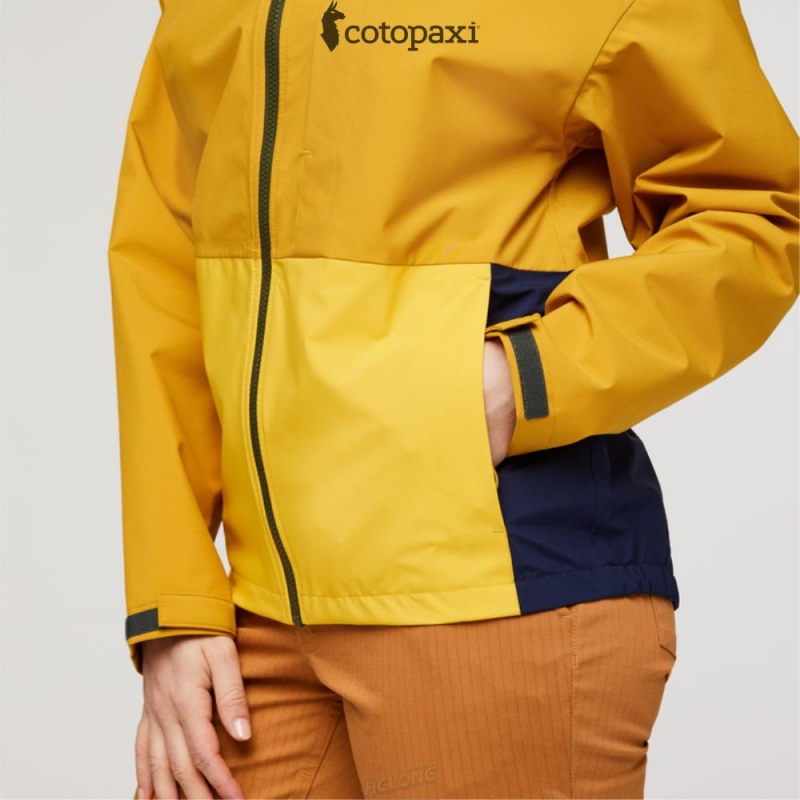 Cotopaxi Cielo Rain Jacket Amber | JD38-F2-HR