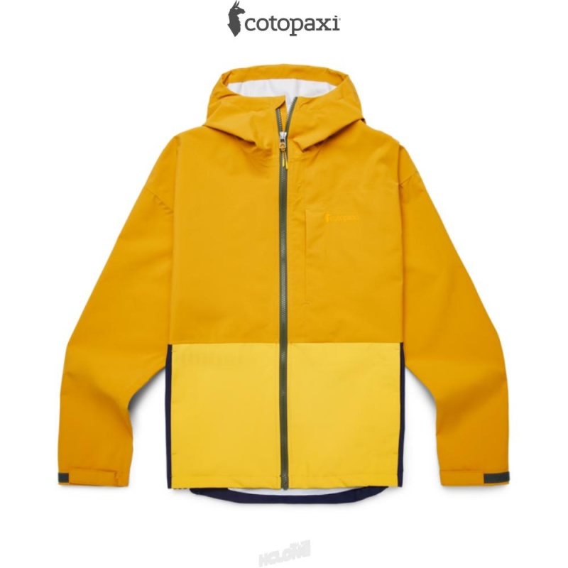 Cotopaxi Cielo Rain Jacket Amber | JD38-F2-HR