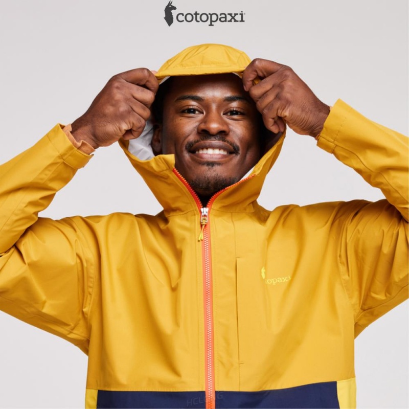 Cotopaxi Cielo Rain Jacket Amber | KS85-P2-YW