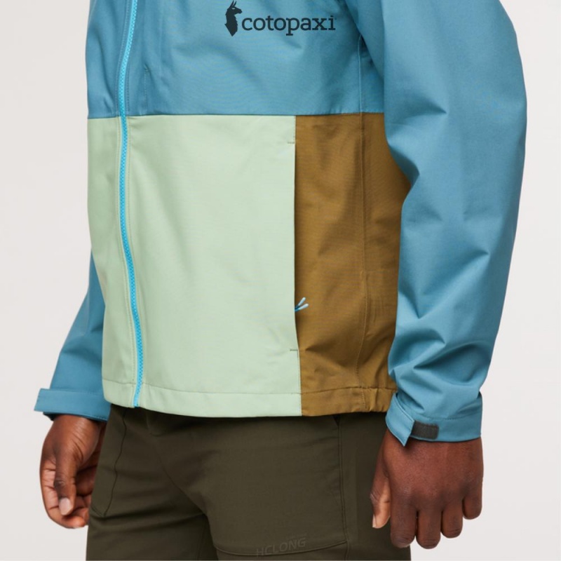 Cotopaxi Cielo Rain Jacket Blue Spruce | TP50-E1-ON