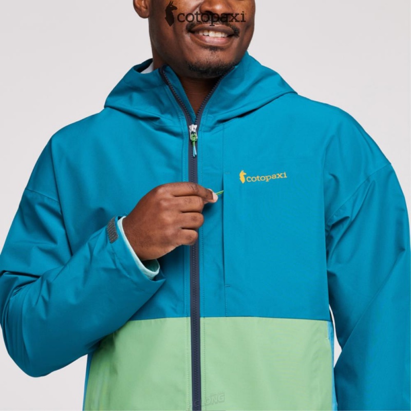 Cotopaxi Cielo Rain Jacket Gulf | JN85-S3-VT