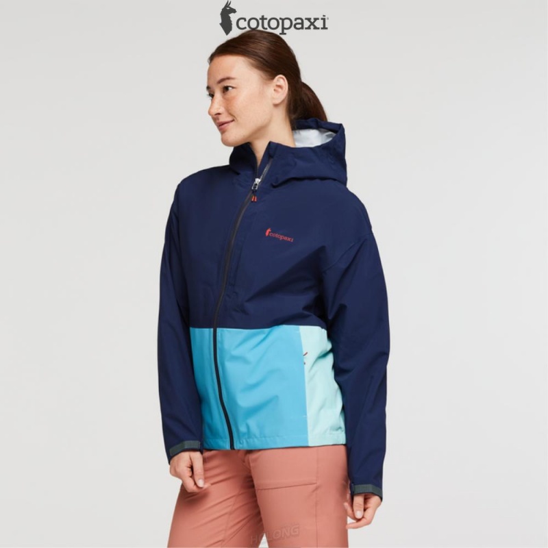 Cotopaxi Cielo Rain Jacket Maritime/Sea Glass | XF30-D4-HX