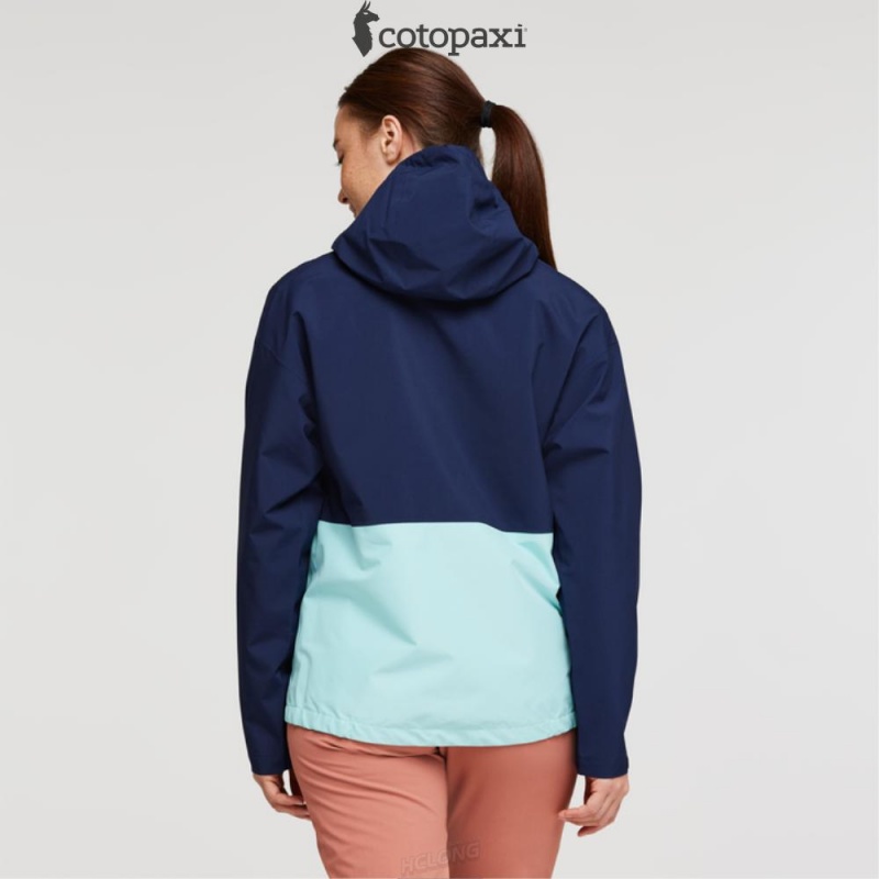 Cotopaxi Cielo Rain Jacket Maritime/Sea Glass | XF30-D4-HX