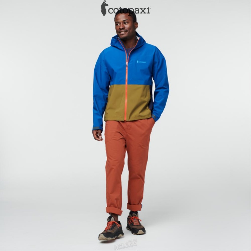 Cotopaxi Cielo Rain Jacket Pacific | TX27-Y9-LQ