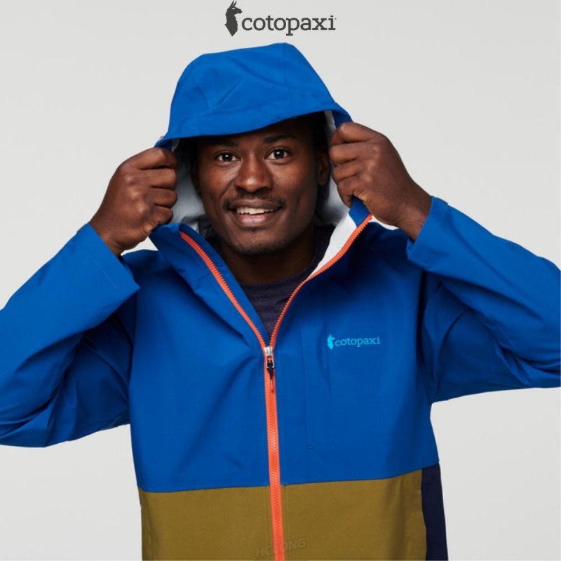 Cotopaxi Cielo Rain Jacket Pacific | TX27-Y9-LQ