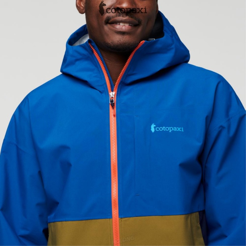 Cotopaxi Cielo Rain Jacket Pacific | TX27-Y9-LQ