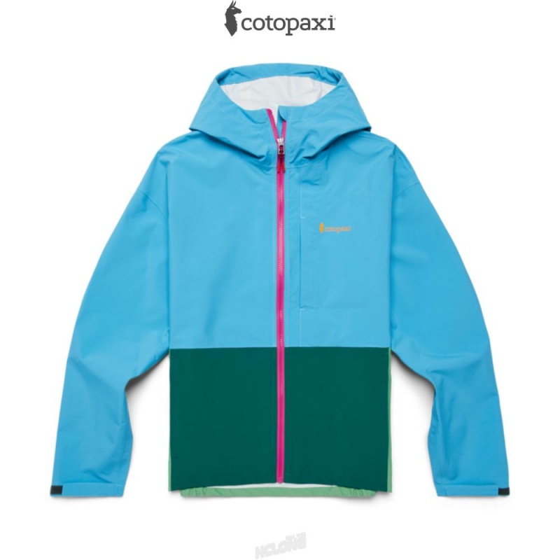 Cotopaxi Cielo Rain Jacket Poolside | AU54-X0-EB