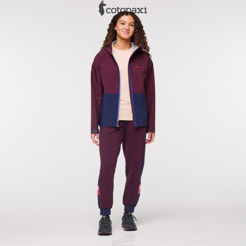 Cotopaxi Cielo Rain Jacket Wine | JW35-E3-HG