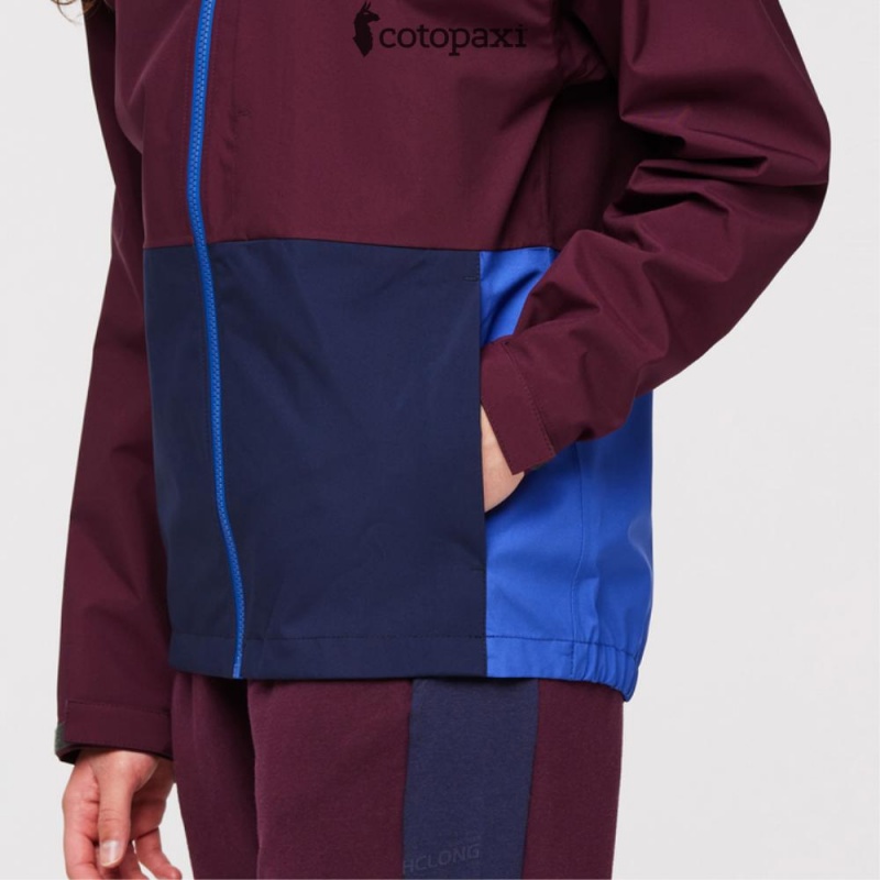 Cotopaxi Cielo Rain Jacket Wine | JW35-E3-HG