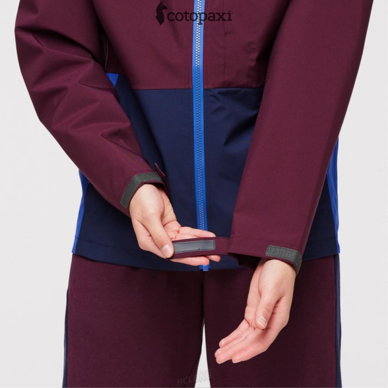 Cotopaxi Cielo Rain Jacket Wine | JW35-E3-HG