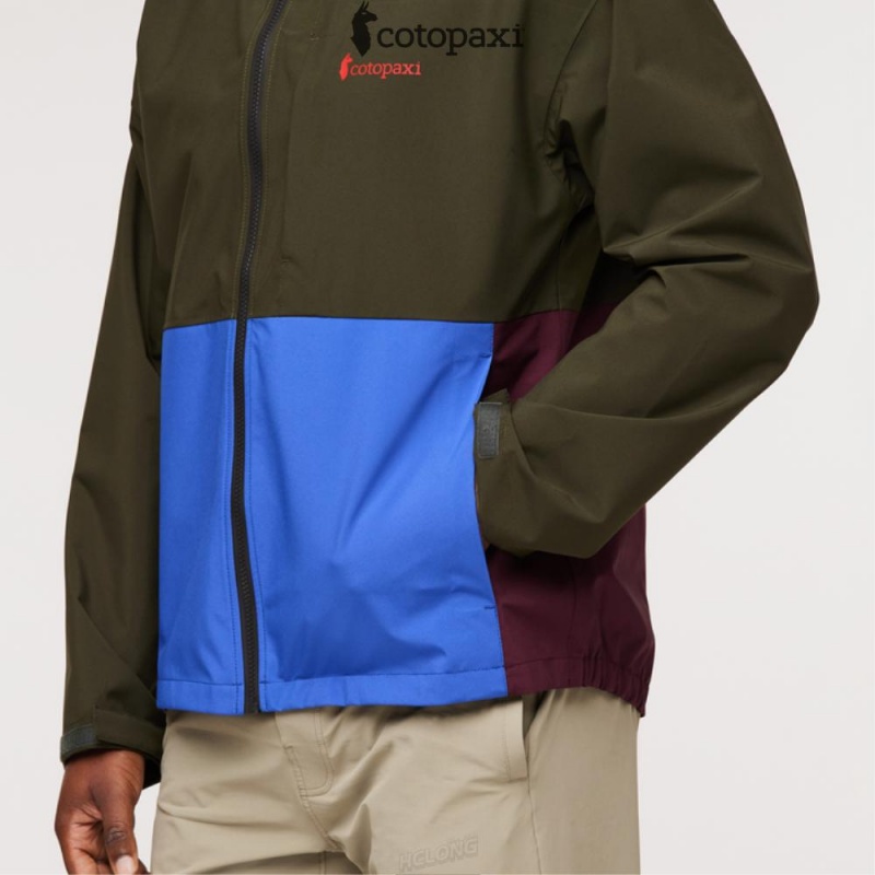 Cotopaxi Cielo Rain Jacket Woods | JO45-M8-DK