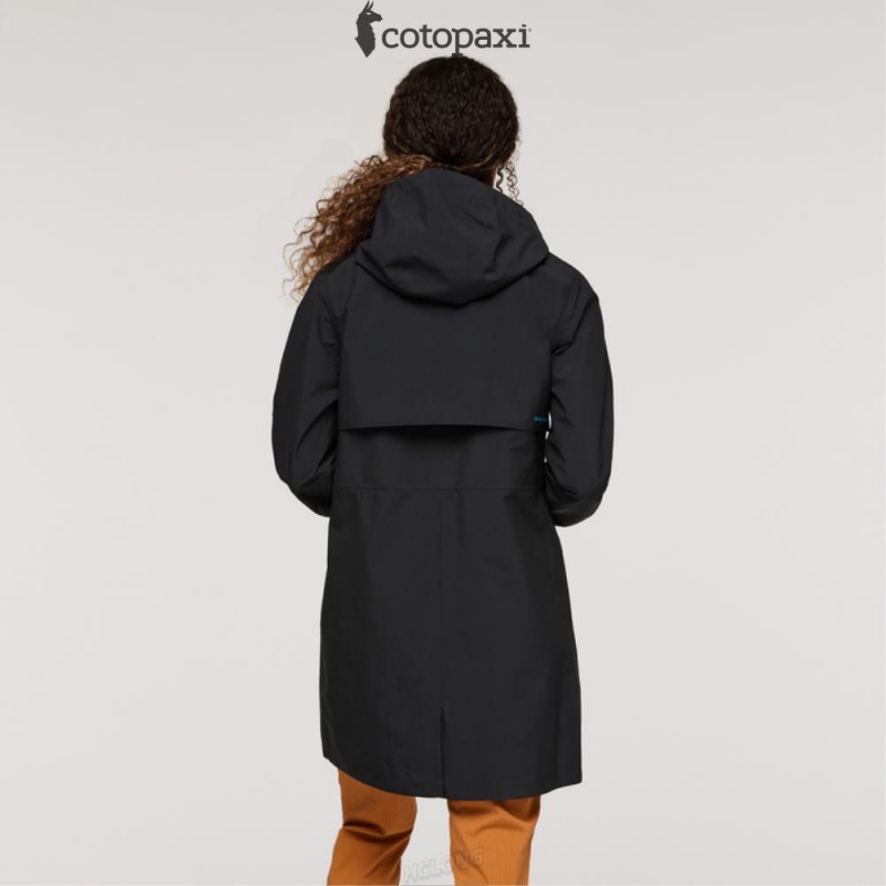 Cotopaxi Cielo Rain Trench Black | SC08-W8-FL