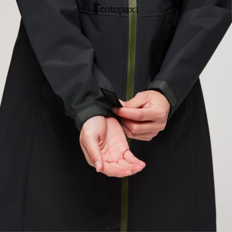 Cotopaxi Cielo Rain Trench Black | SC08-W8-FL