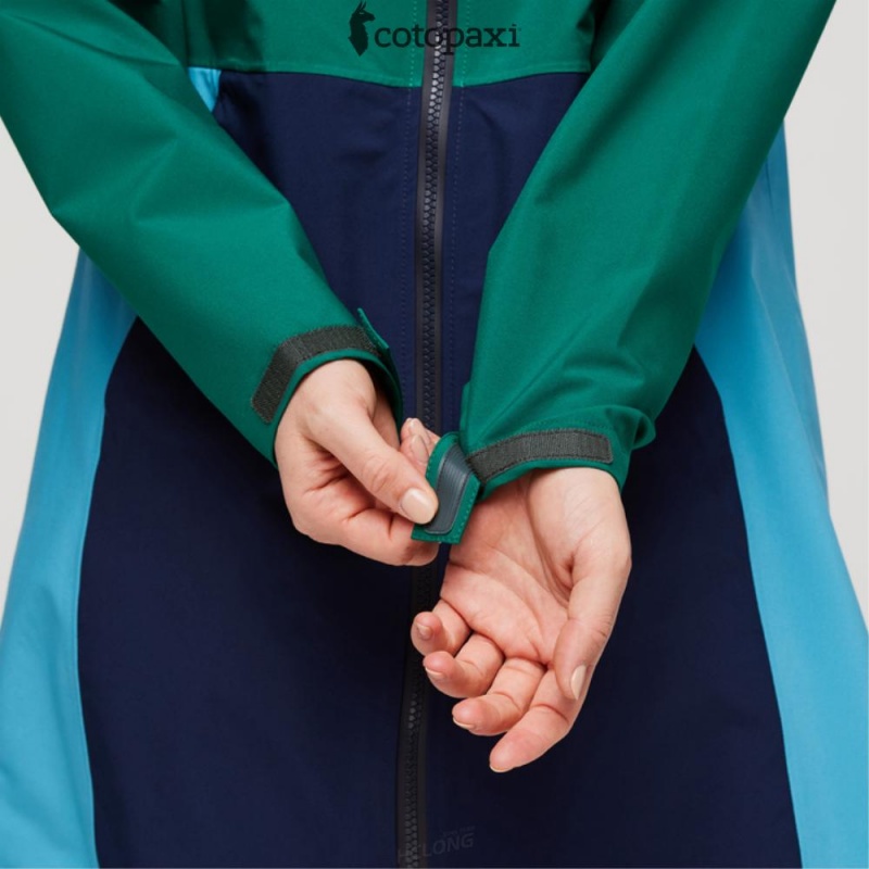 Cotopaxi Cielo Rain Trench Greenery | EO02-O8-QO