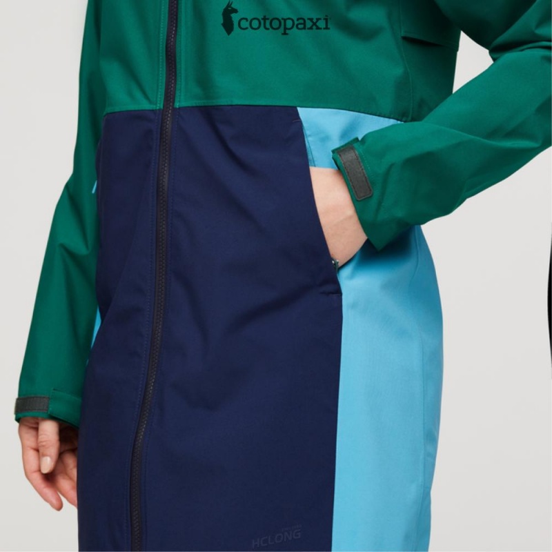 Cotopaxi Cielo Rain Trench Greenery | EO02-O8-QO