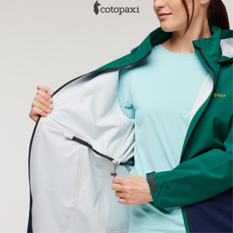 Cotopaxi Cielo Rain Trench Greenery | PW82-V4-BX