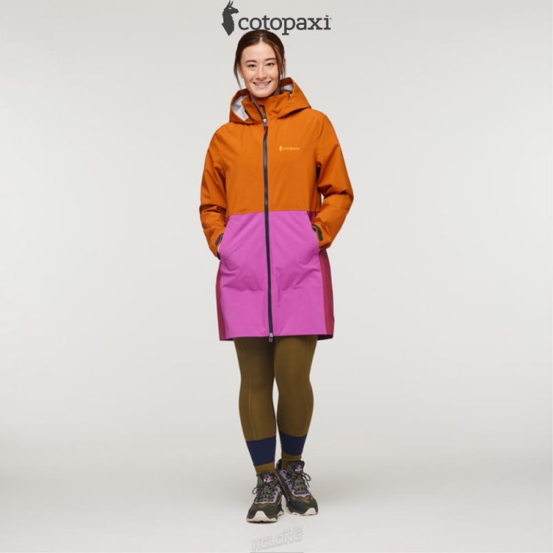 Cotopaxi Cielo Rain Trench Mezcal | NK03-G5-ID