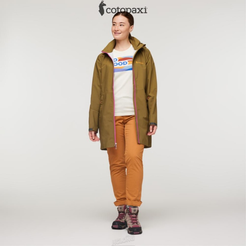 Cotopaxi Cielo Rain Trench Oak | GD35-V9-ZH