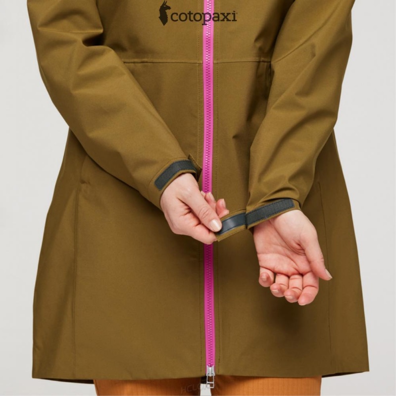 Cotopaxi Cielo Rain Trench Oak | GD35-V9-ZH