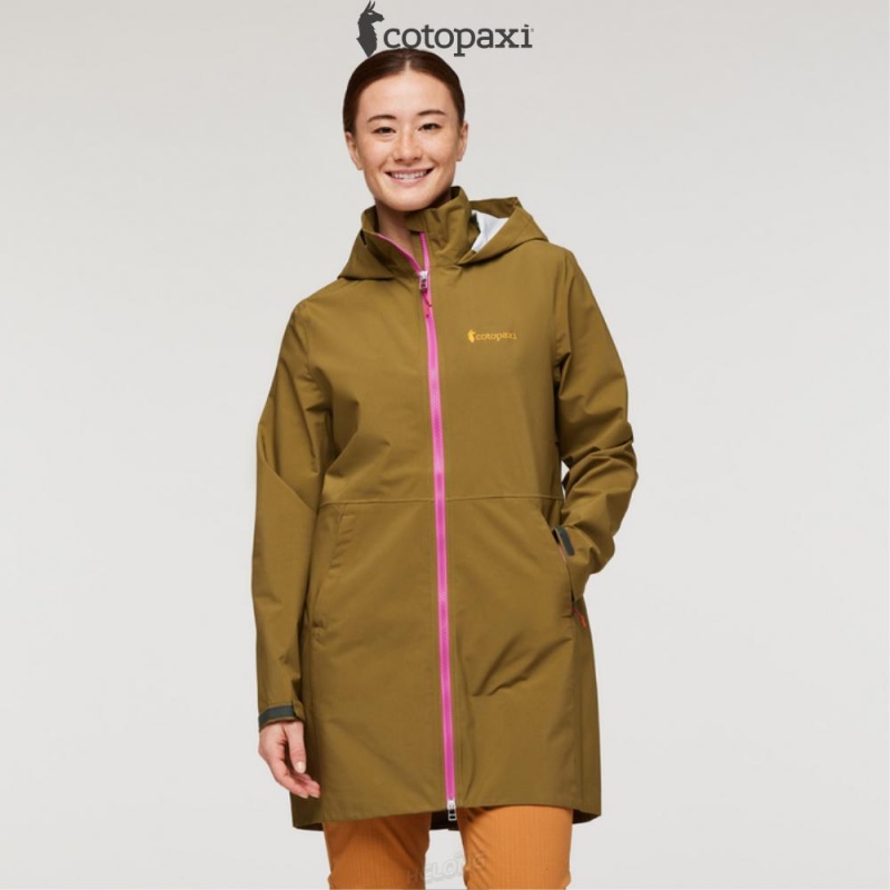 Cotopaxi Cielo Rain Trench Oak | GD35-V9-ZH