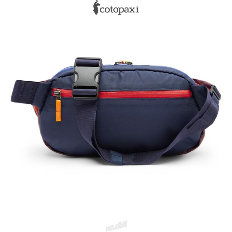 Cotopaxi Coso 2L Hip Pack - Cada Día Wine/Maritime | SP49-Q6-BE