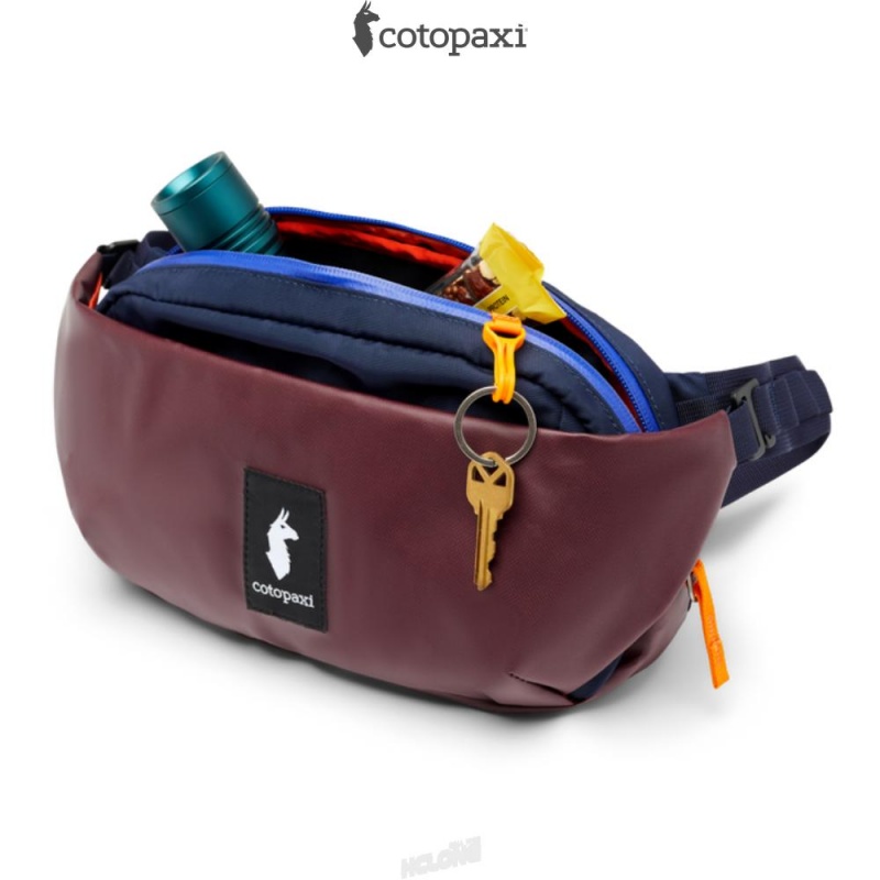 Cotopaxi Coso 2L Hip Pack - Cada Día Wine/Maritime | SP49-Q6-BE