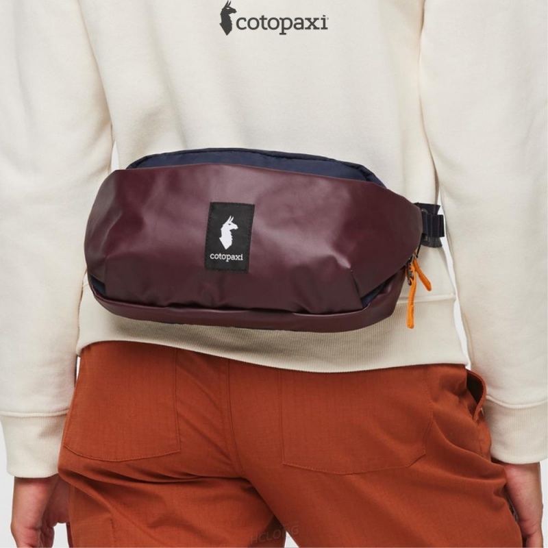 Cotopaxi Coso 2L Hip Pack - Cada Día Wine/Maritime | SP49-Q6-BE