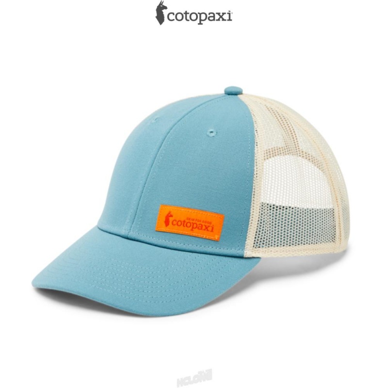 Cotopaxi Cotopaxi Trucker Hat Blue Spruce | KV87-E0-GF