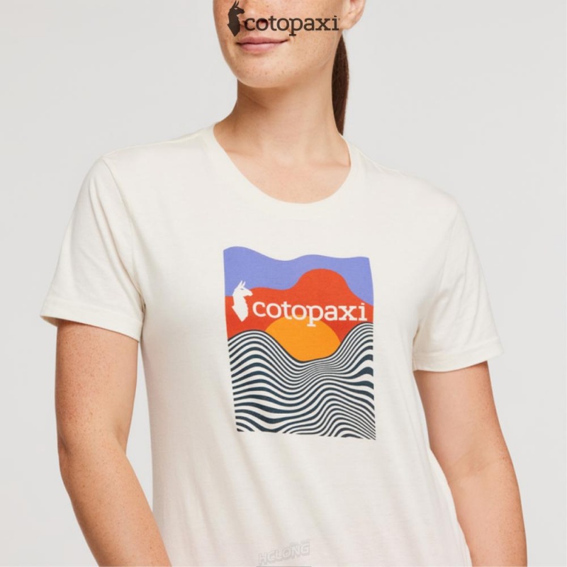 Cotopaxi Cotopaxi Vibe T-Shirt Bone | LH96-M7-RI